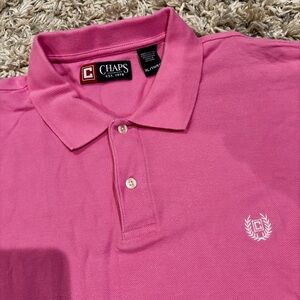 Men's CHAPS POLO -‎ Pink - XL